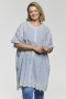 Gozzip oversized tuniek Charlotte | G263005offw/blueM=46/48&nbsp;