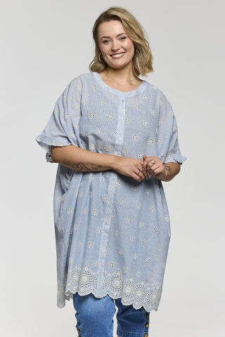 Gozzip oversized tuniek Charlotte | G263005offw/blueM=46/48&nbsp;