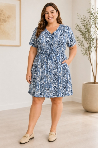 ONLY jurk korte mouw | 15331156COBL/BPAI46&nbsp;