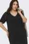 ONLY jurk Coral v-hals | 15375610BLACM=46/48&nbsp;