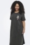 ONLY eco Jurk Mika opdruk voor achte | 15375761BLAC/TROPM=46/48&nbsp;