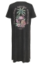 ONLY eco Jurk Mika opdruk voor achte | 15375761BLAC/TROPM=46/48&nbsp;