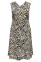ONLY eco jurk Elite dierenprint | 15375762BLAC/GRAN46&nbsp;