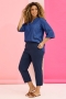 ZHENZI superstretch 7/8 broek | 201418NAVYM=46-48&nbsp;