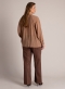 Yest Curve blouse Vincenza | A006566browX-0(44)&nbsp;