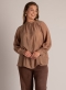 Yest Curve blouse Vincenza | A006566browX-0(44)&nbsp;