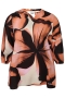 ZHENZI blouse Kelis met 3/4 mouw | 201453WBLUM=46-48&nbsp;