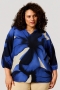 ZHENZI blouse Kelis met 3/4 mouw | 201453WBLUM=46-48&nbsp;