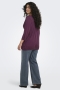 ONLY shirt Carlinne elastiek zoom | 15377801COBEM=46/48&nbsp;