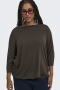 ONLY shirt Carlinne elastiek zoom | 15377801COBEM=46/48&nbsp;