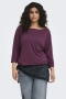 ONLY shirt Carlinne elastiek zoom | 15377801COBEM=46/48&nbsp;