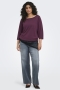 ONLY shirt Carlinne elastiek zoom | 15377801COBEM=46/48&nbsp;
