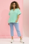 ZHENZI blouse korte mouw | 2013635808M=46-48&nbsp;