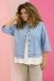 ZHENZI denim jack strepen | 201394DENIM=46-48&nbsp;