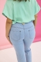 ZHENZI denim broek strepen | 201395DENI46&nbsp;