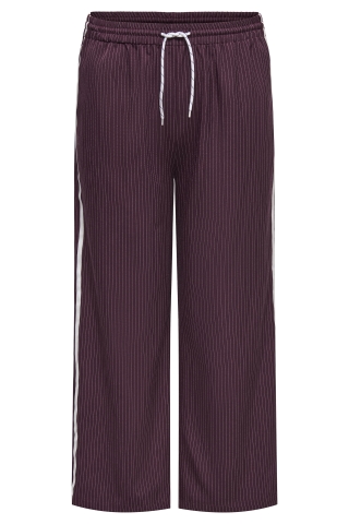 ONLY broek Everlyn krijtstreep zijbi | 15389322WINE/CLDA46&nbsp;