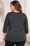 ONLY shirt Martha 3/4 mouw | 15381352BLAC/GMLEM=46/48&nbsp;