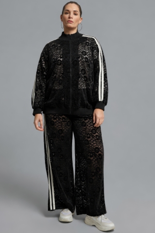 Mat fashion jasje kant sportbies | 86014047BLACS=44-46&nbsp;