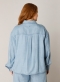 Base Level Curvy blouse Bella denim | 700013621200(46)&nbsp;