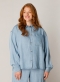 Base Level Curvy blouse Bella denim | 700013621200(46)&nbsp;
