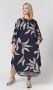 Studio jurk Bidiana | S265816navy/flowM=46/48&nbsp;