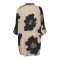 Gozzip blouse Silje wijd | G265094sand/blacM=46/48&nbsp;