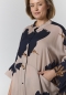 Gozzip blouse Silje wijd | G265094sand/blacM=46/48&nbsp;