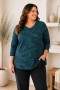 ZHENZI shirt streep met opdruk | 201506BLACM=46-48&nbsp;