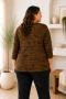 ZHENZI shirt streep met opdruk | 201506BLACM=46-48&nbsp;