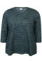 ZHENZI shirt streep met opdruk | 201506BLACM=46-48&nbsp;
