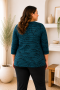 ZHENZI shirt streep met opdruk | 201506BLACM=46-48&nbsp;