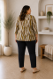 ZHENZI shirt V hals overslag | 2015113888M=46-48&nbsp;