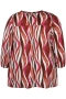 ZHENZI shirt V hals overslag | 2015113888M=46-48&nbsp;