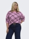 ONLY eco trui Argyle brei patroon | 15379405CYCL/CHECM=46/48&nbsp;