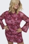 ONLY eco mousse print jurk | 15383916NOAT/BLRYM=46/48&nbsp;