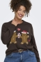 ONLY trui Christmas ronde hals | 15379744COBE/GIBRM=46/48&nbsp;
