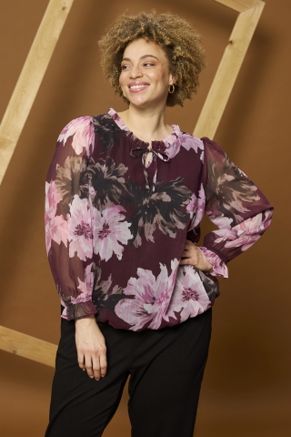 ZHENZI blouse lange mouw | 2015973533M=46-48&nbsp;