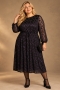 ONLY midi jurk lange mouw | 15384306COBE/FLOPM=46/48&nbsp;