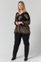Studio blouse Emmy | S266808blac/sandM=46/48&nbsp;