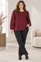 Vanting viscose shirt kant detail | V9904browS=42/44&nbsp;