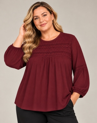 Vanting viscose shirt kant detail | V9904browS=42/44&nbsp;