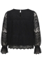 ONLY shirt lange mouw kant | 15384254BLAC46&nbsp;
