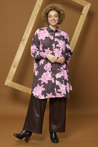 ZHENZI shirt lange mouw | 201617NAVYM=46-48&nbsp;
