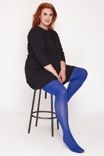 50 Denier Curvy Super Stretch Tights