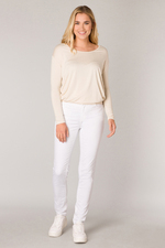 Base Level jeans Joy White