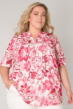 COLLETTA blouse roze print