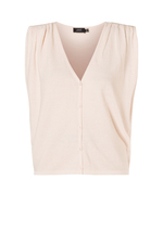 YESTA vest Sophie V hals